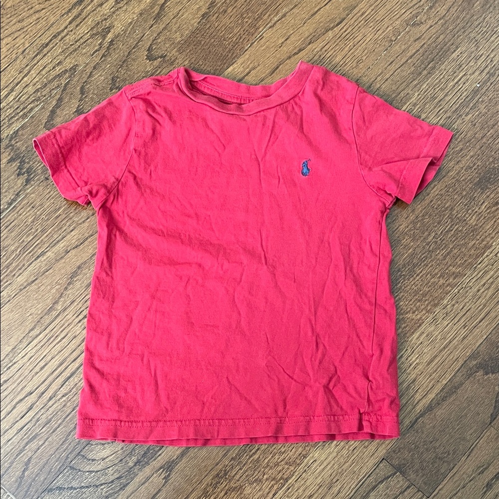Red Toddler Polo T-Shirt